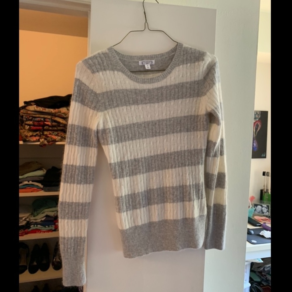 Super soft striped sweater